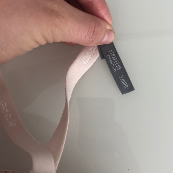 Aerie Strapless Bra (32DDD) — pale pink - Picture 4 of 4